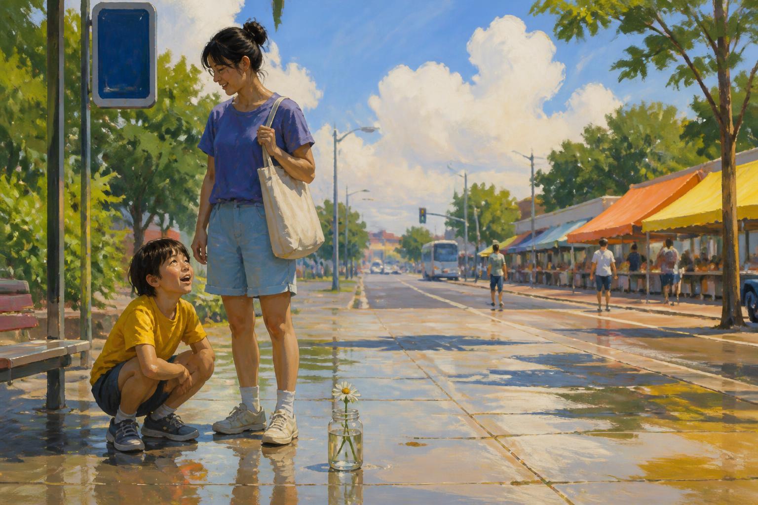 Painterly scene for Carrier Hypotheses Need Refusal
