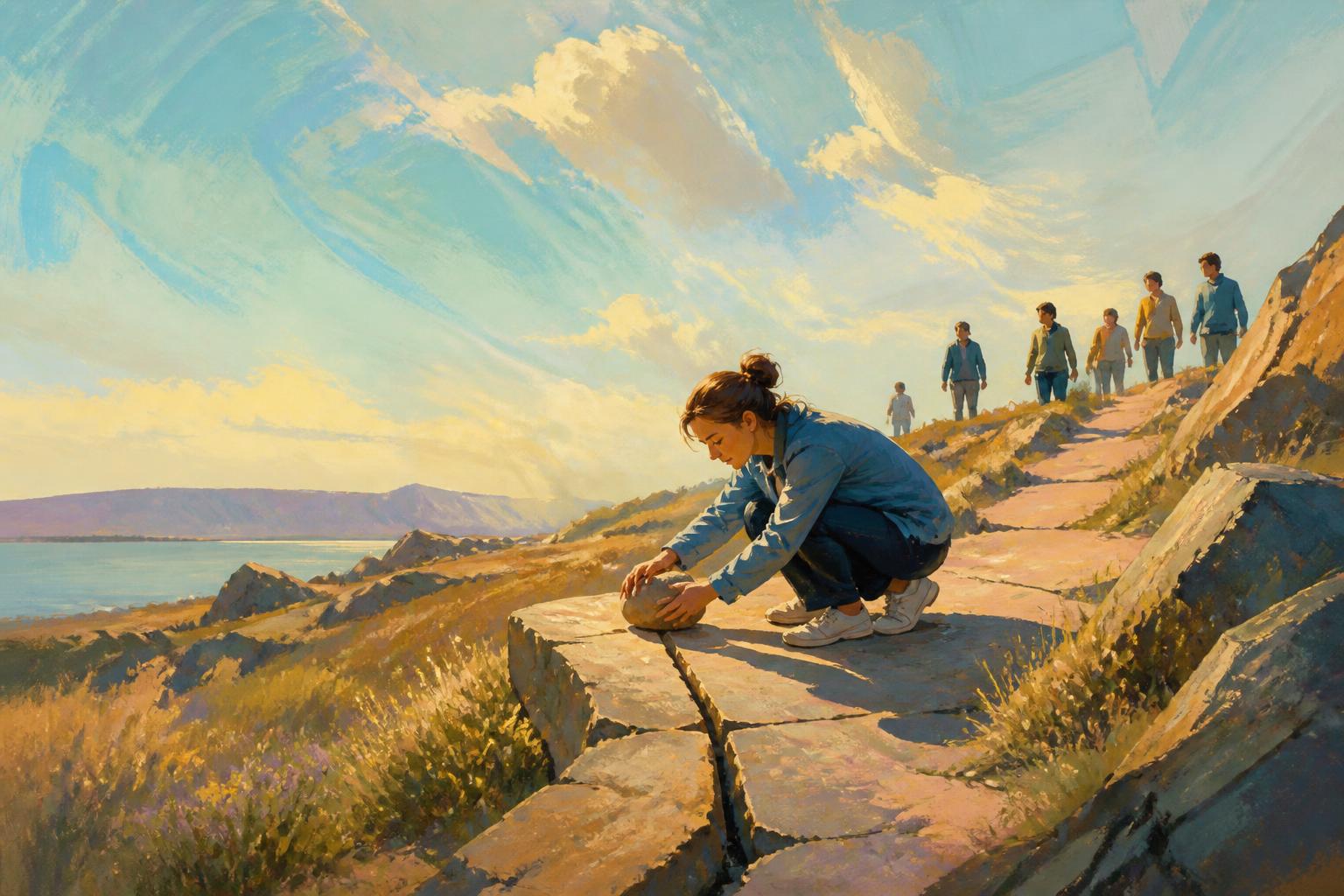 Painterly scene for Stillness Needs Testing