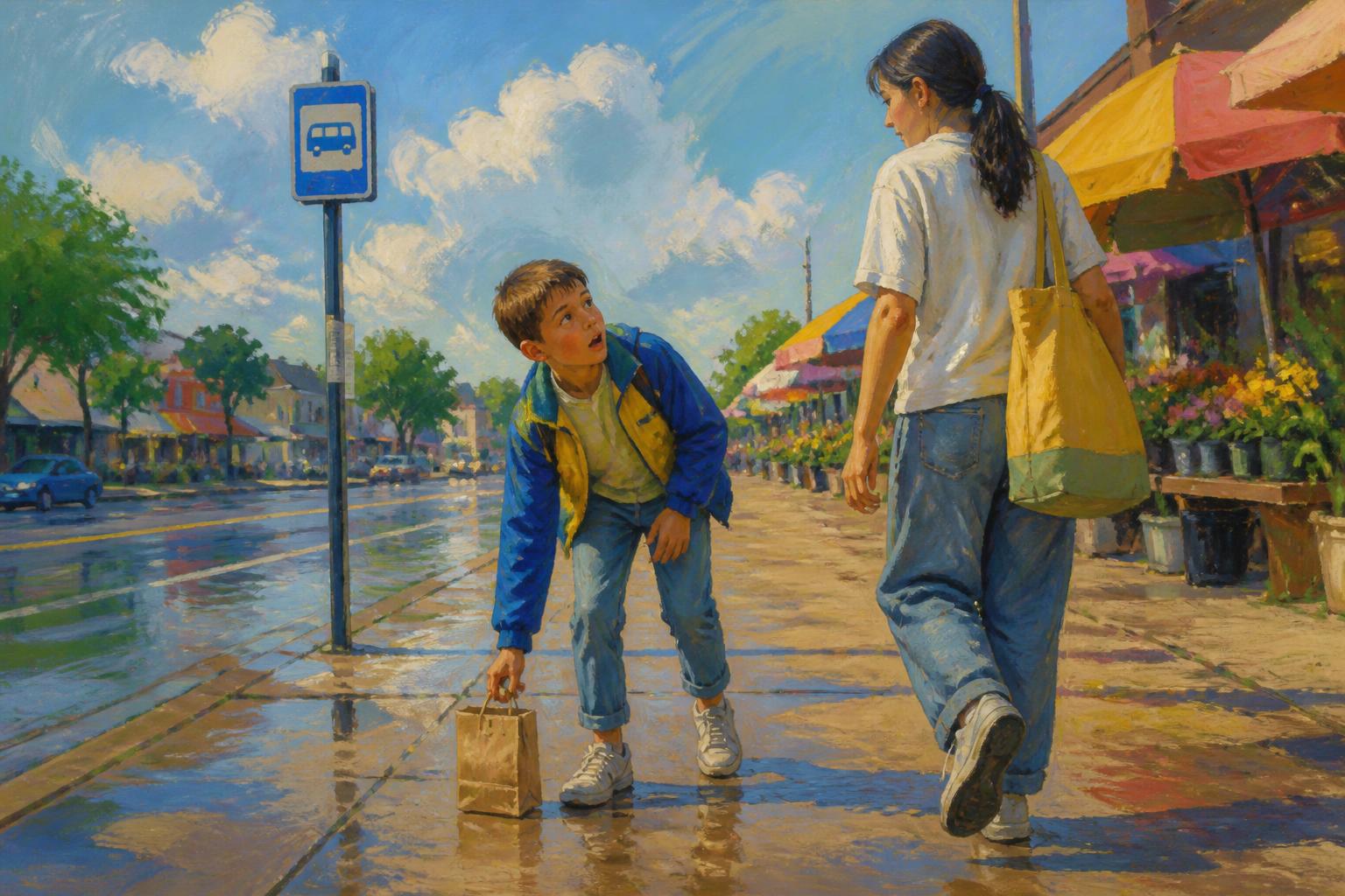Painterly scene for When Warnings Keep Returning