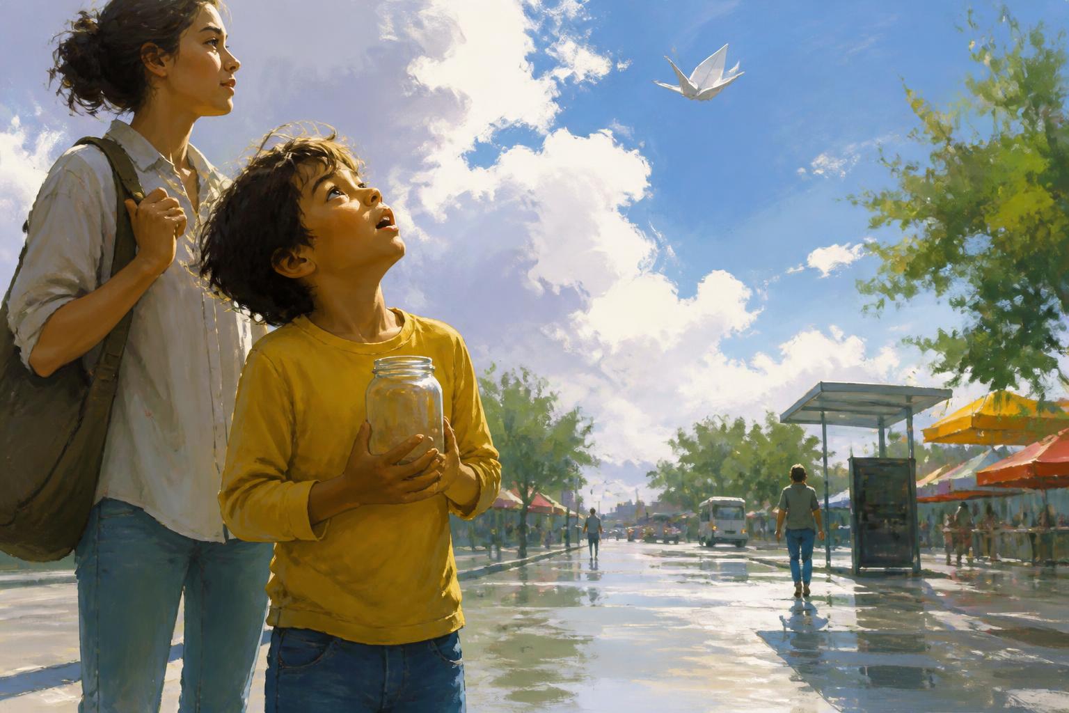 Painterly scene for Do Not Rush to Land