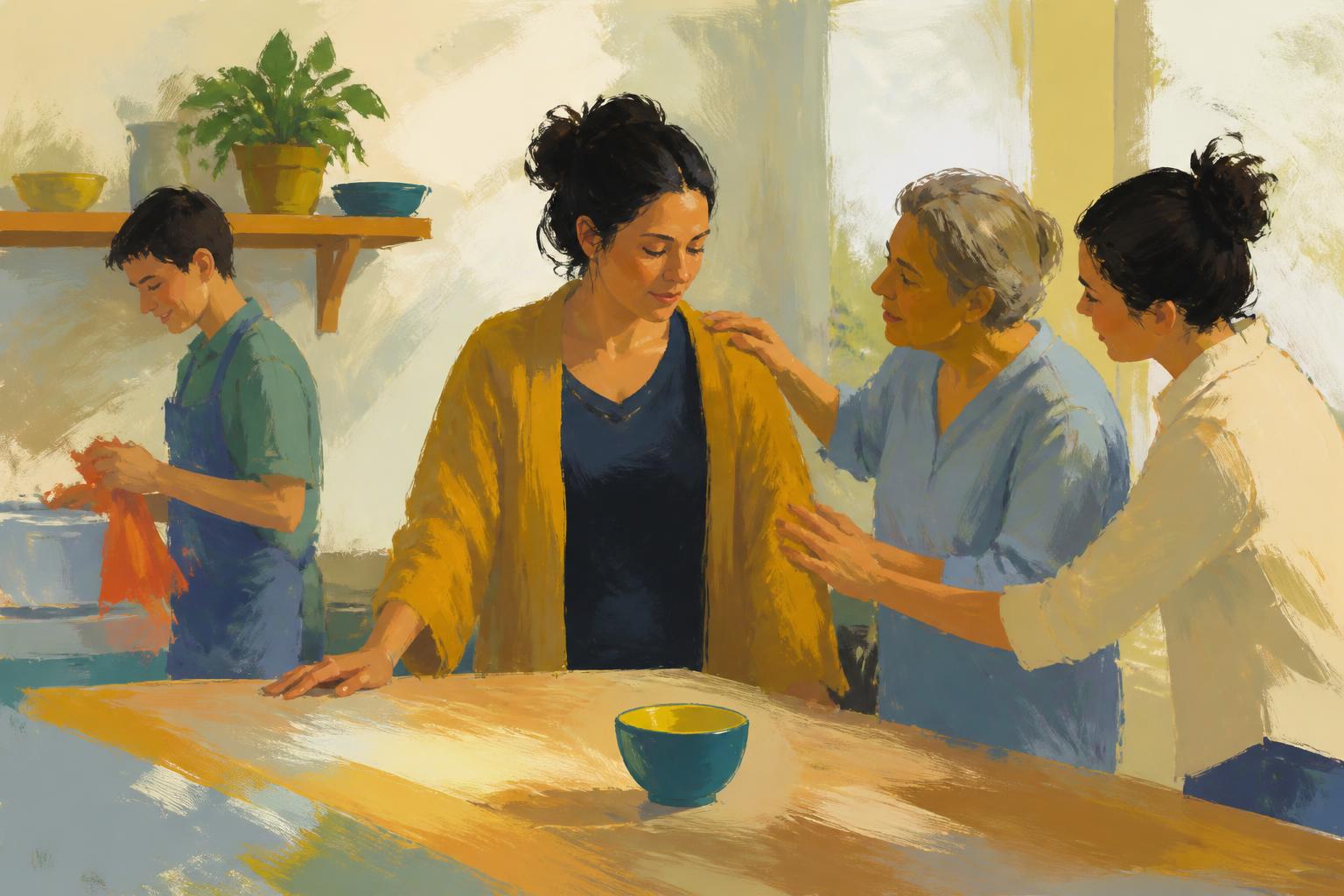 Painterly scene for Correction After Surrender