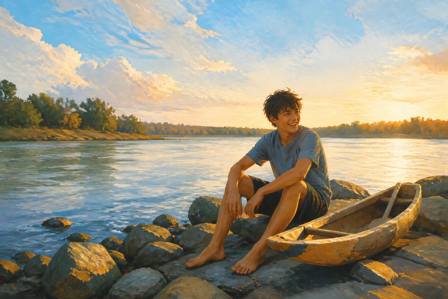 Painterly scene for When Agreement Leaves Us Alone