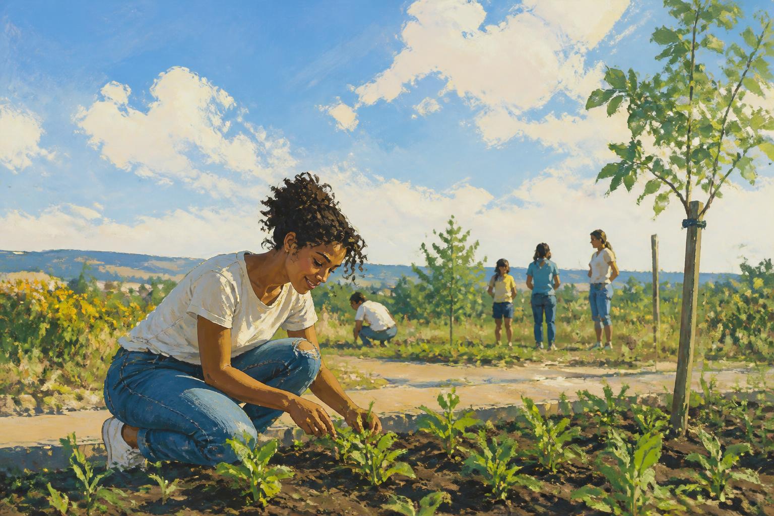 Painterly scene for When Repetition Feels Like Proof
