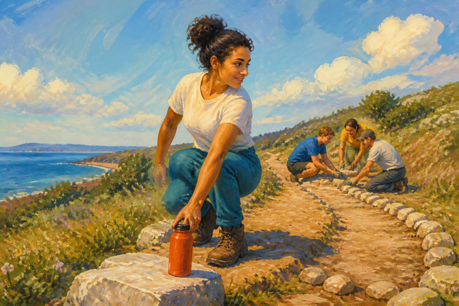 Painterly scene for When Every Safeguard Counts