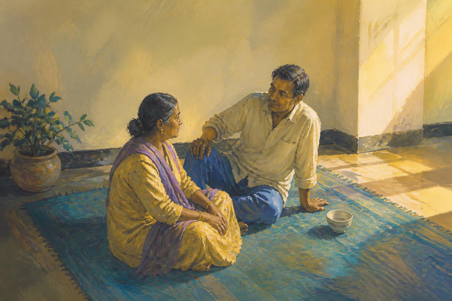 Painterly scene for Grade Holder Before Reading Behavior.