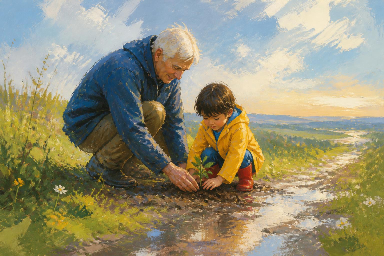 Painterly scene for When Correction Hurts