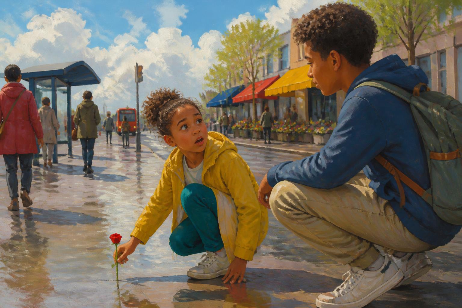 Painterly scene for When Nothing New Was Promoted