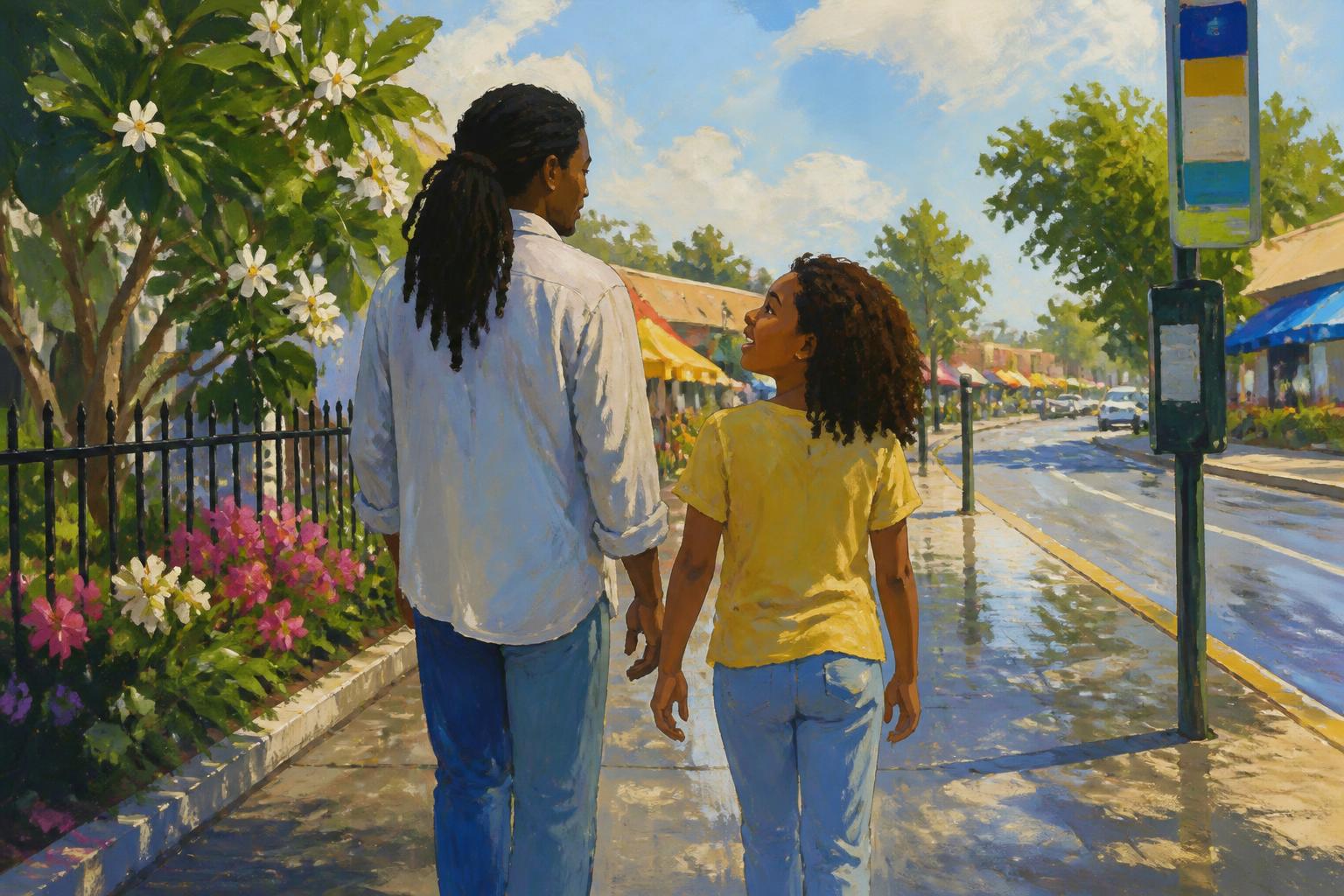 Painterly scene for Before trusting an inner answer, ask what question trained it.