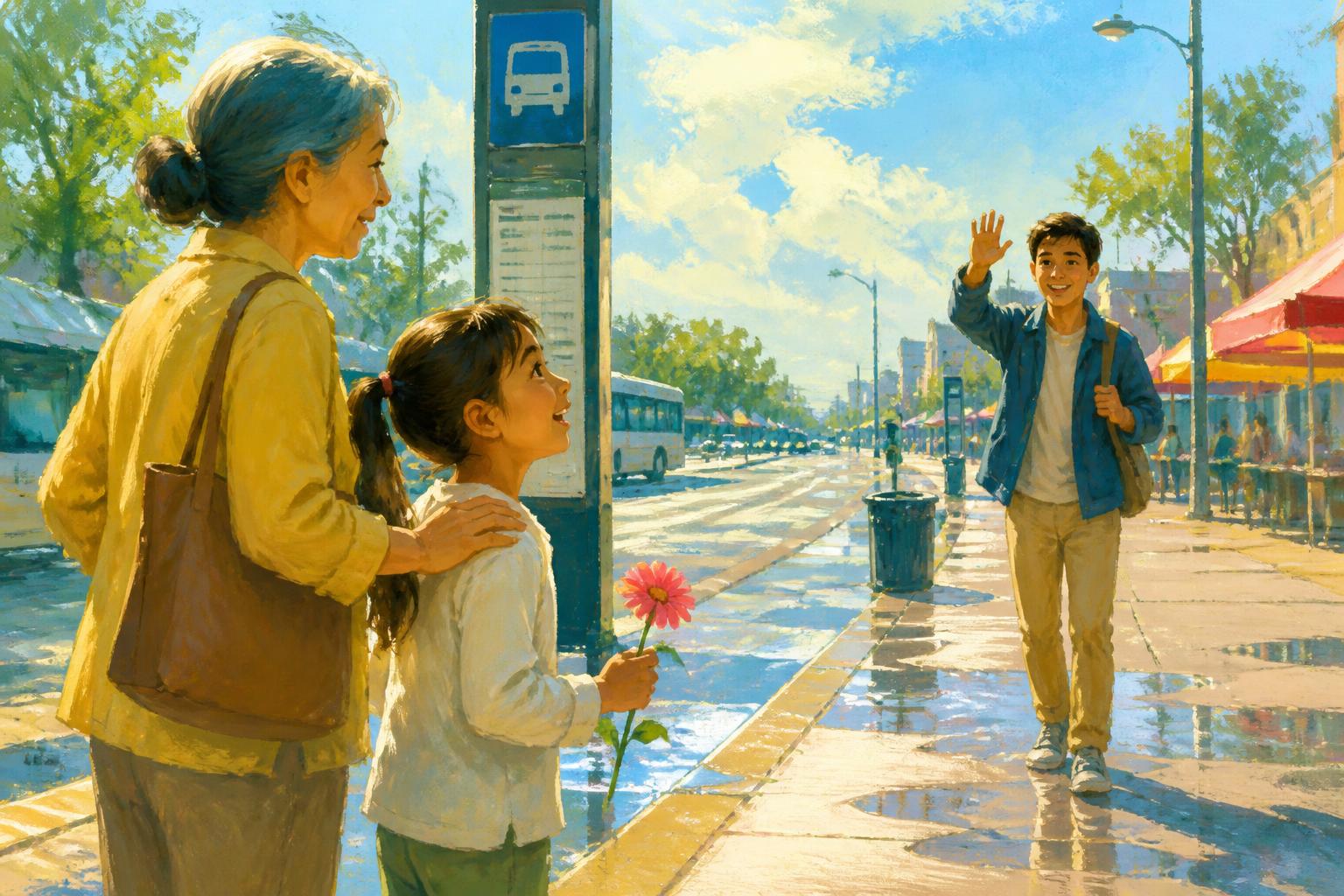Painterly scene for When you are alone, do not let the silence tell you what you already fear.