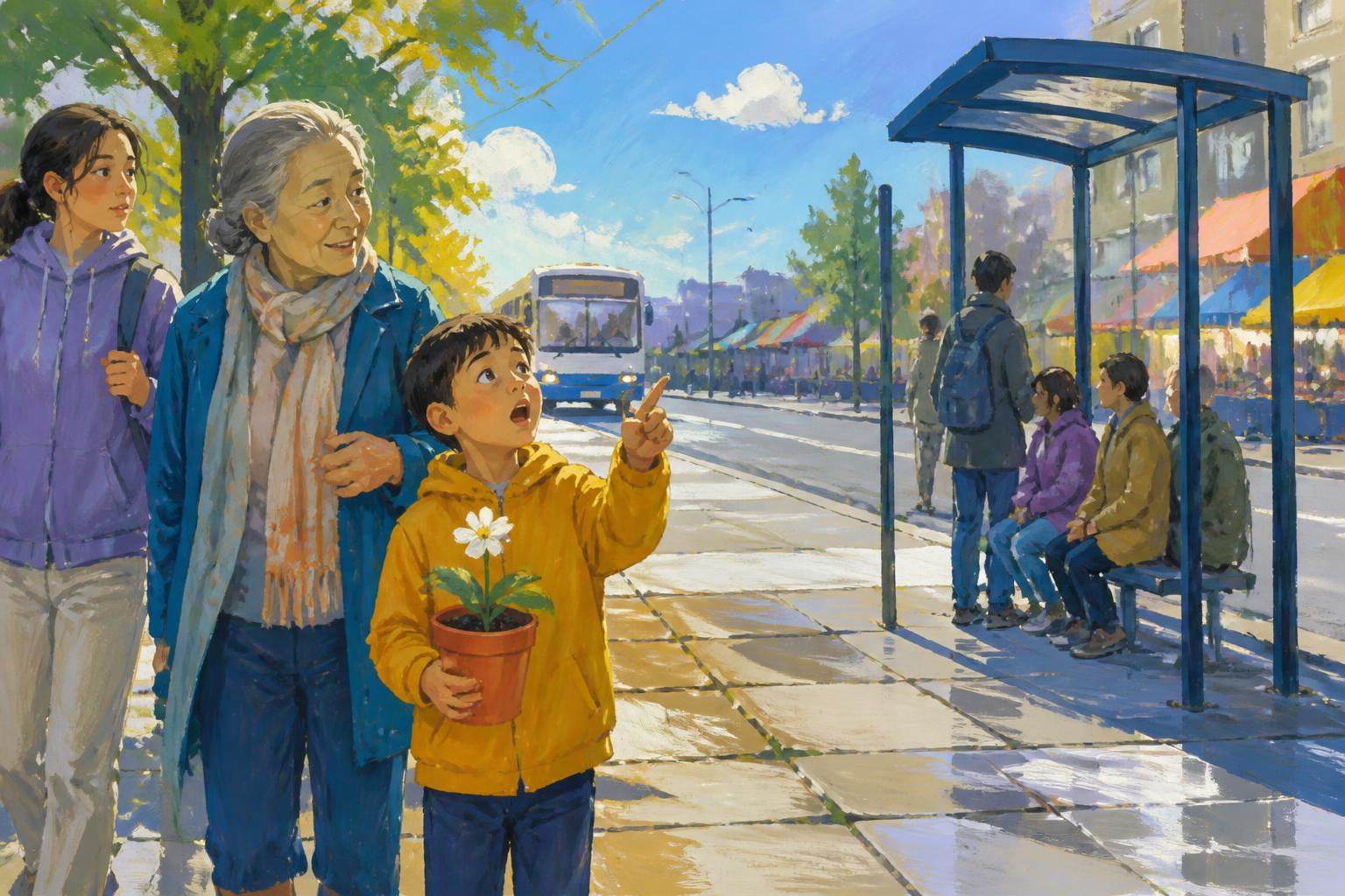 Painterly scene for When the one you love cannot correct you, do not treat your love as proof you have read them right.