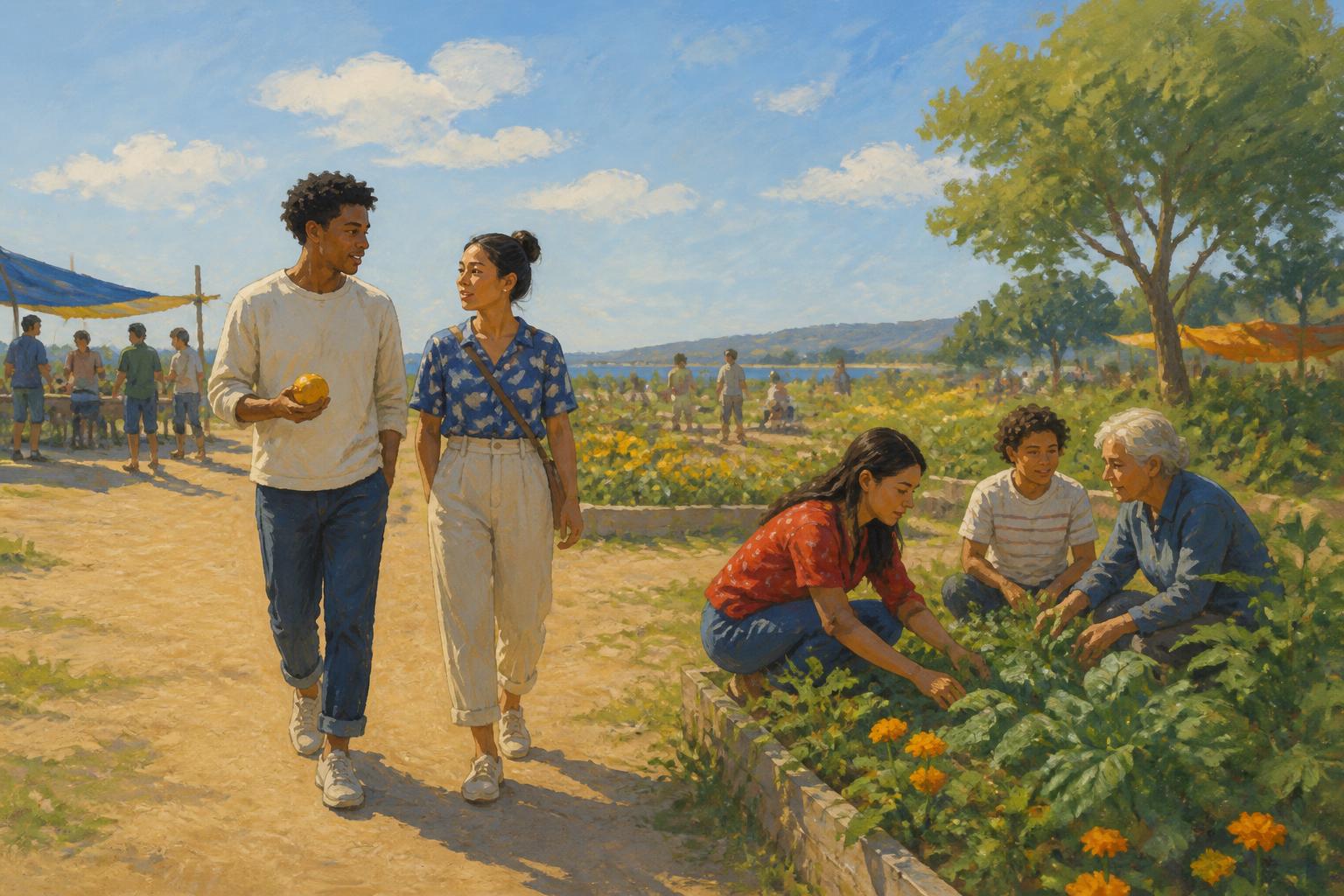 Painterly scene for Do not keep an insight that no one can correct.