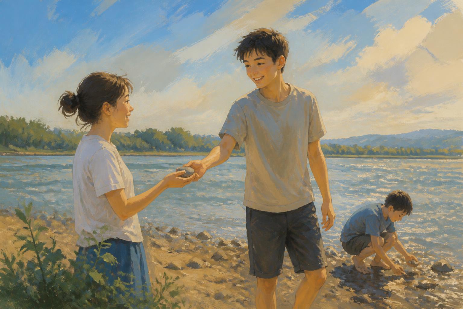 Painterly scene for A quiet that cuts every thread is not freedom yet.