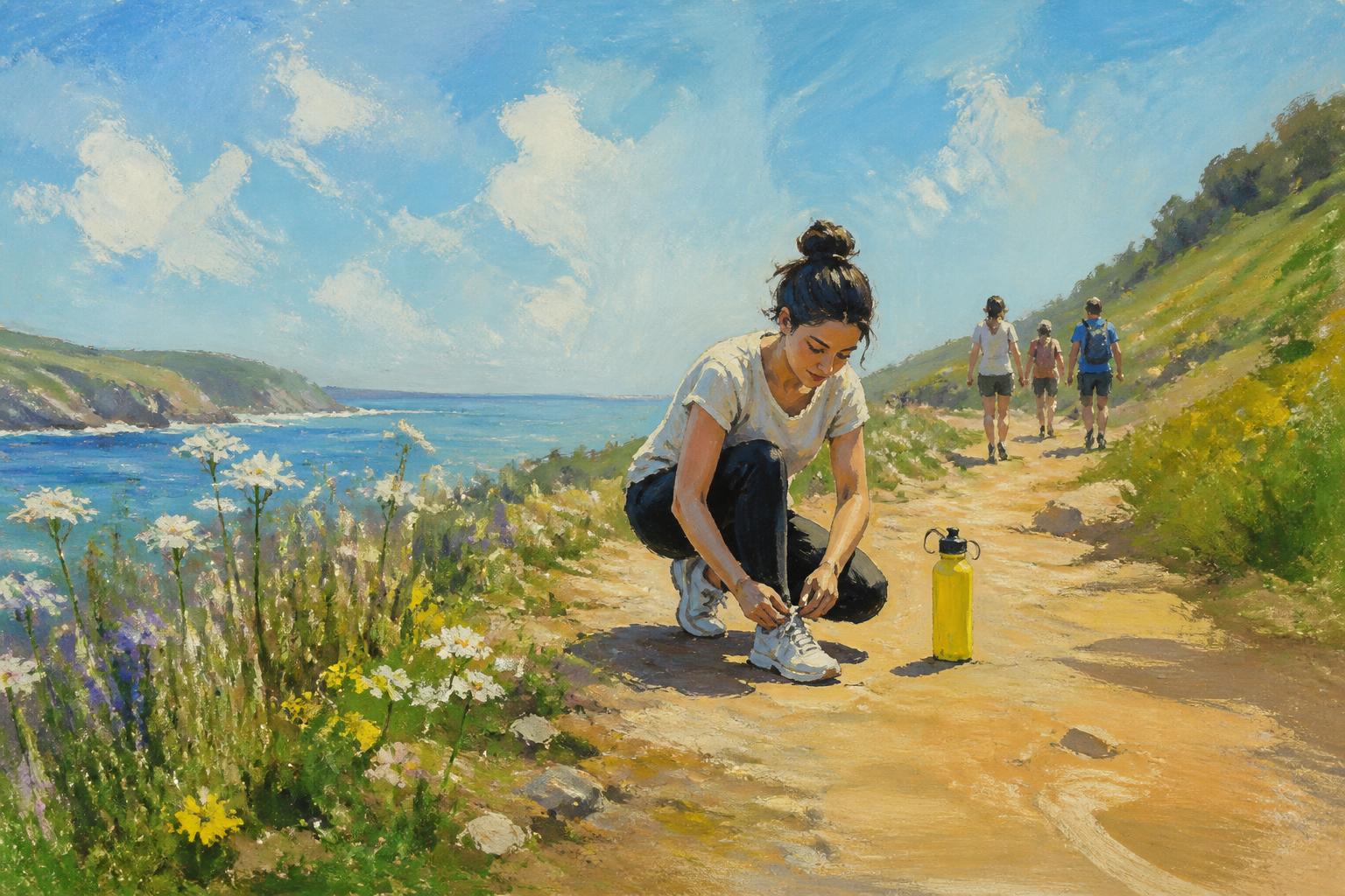 Painterly scene for Do not hide the urge to prove you are stronger; name it while it is still small.