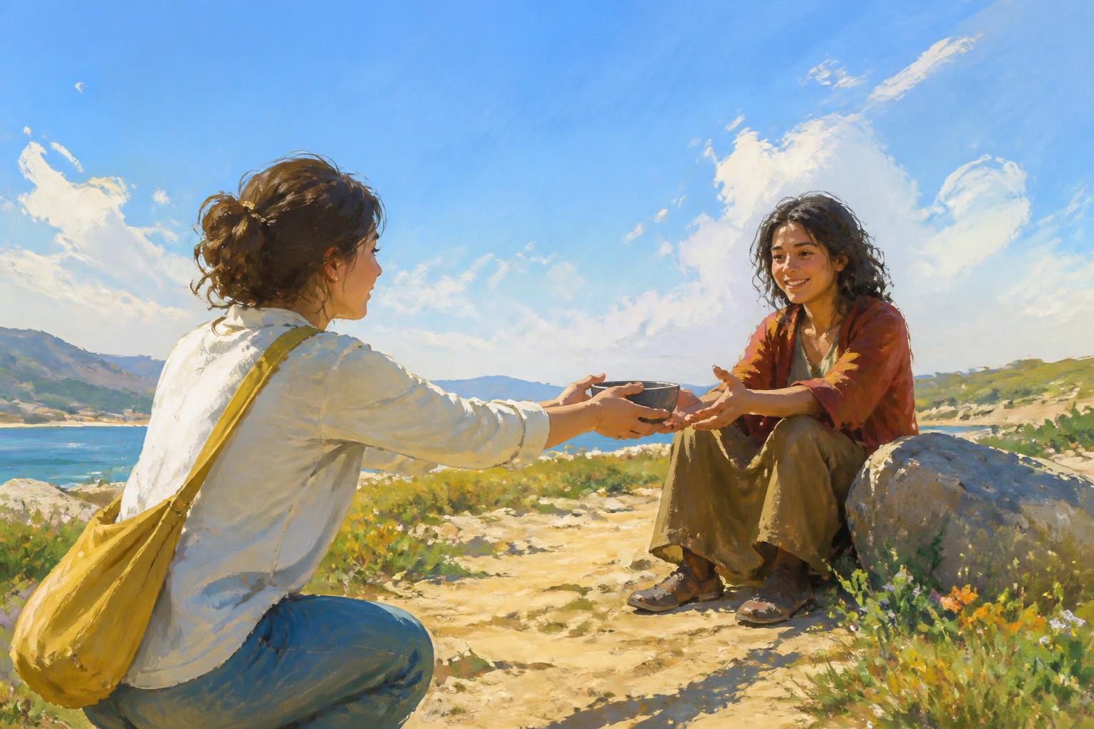Painterly scene for Love can guide, but it should not be its own only witness.