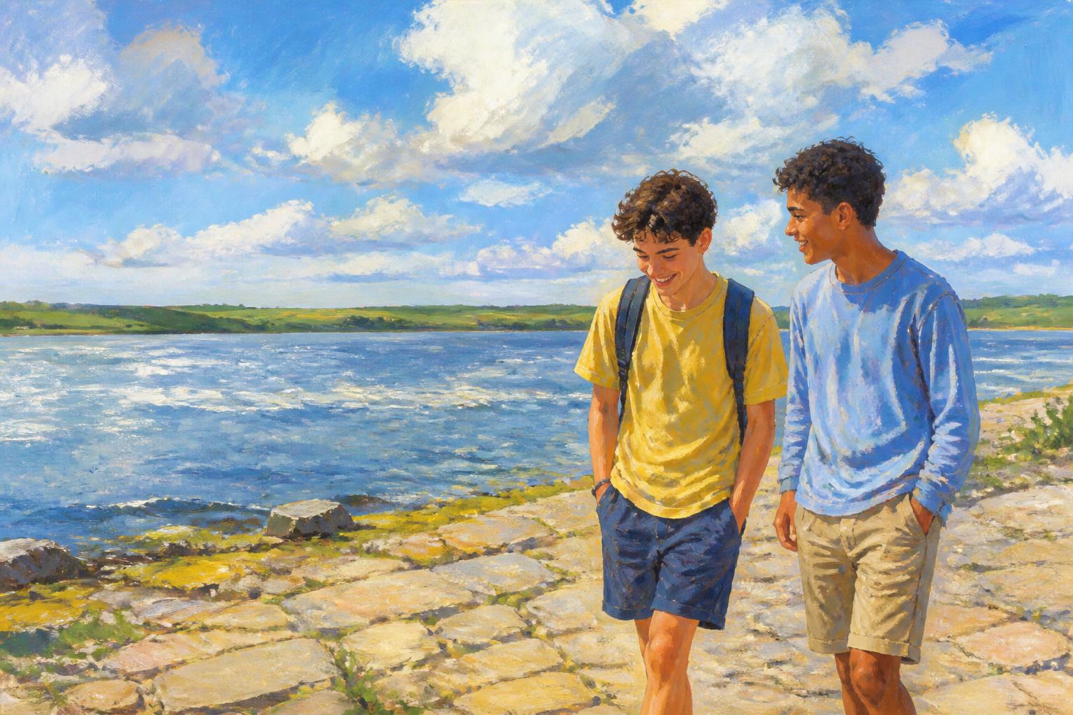 Painterly scene for A stranger can name your report; someone who knows your days can recognize change.